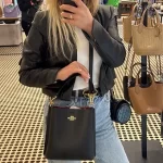 COACH MOLLİE BUCKET BAG - Görsel 12