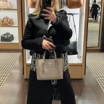 COACH MOLLİE CROCO DERİ BAG - Görsel 5