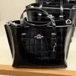 COACH MOLLİE CROCO DERİ BAG - Görsel 4