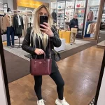 COACH MOLLİE CROCO DERİ BAG