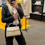 Coach eliza top handle