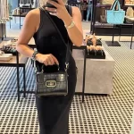 Coach morgan croco deri