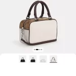 Coach satchel crossbody - Görsel 4