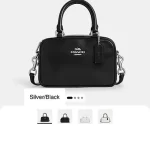 Coach satchel crossbody - Görsel 3