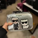 Karl lagerfeld camera bag - Görsel 9