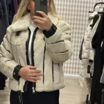 Karl lagerfeld peluş mont - Görsel 4