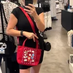 Karl lagerfeld tote bag canvas