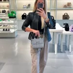 Marc Jacobs Gri mini tote bag - Görsel 3