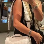 Marc  jacobs baskı logo duffle bag - Görsel 3