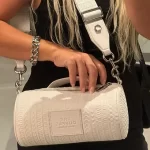 Marc  jacobs baskı logo duffle bag