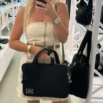 Marc jacobs nylon laptop bag