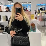 Marc jacobs quilted kapitone black bag large - Görsel 3