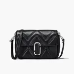 Marc jacobs quilted kapitone black bag large - Görsel 2