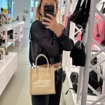 Marc jacobs tote bag canvas - Görsel 2