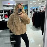 Michaelkors peluş mont - Görsel 3