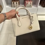 Michaelkors shelia cream bag - Görsel 2