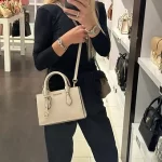 Michaelkors shelia cream bag
