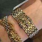 TORYBURCH ELEANOR GOLD WATCH TBW1077 - Görsel 4