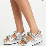 TORYBURCH KIRA SPOT SANDALS