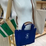 Toryburch canvas tote bag - Görsel 6