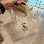 Toryburch canvas tote bag - Görsel 8