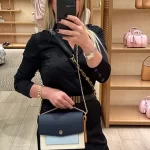 Tory burch robinson crossbody - Görsel 2