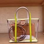 Toryburch blake şeffaf bag - Görsel 3