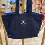 Toryburch canvas large tote bag - Görsel 5
