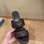 Toryburch dolgu topuk terlik - Görsel 4