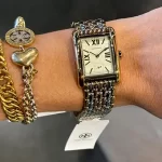 Toryburch gold-silver-rose eleanor watch tbw1078