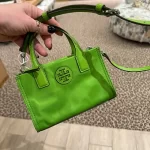 Toryburch mini nylon tote bag - Görsel 12