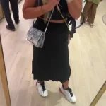 Toryburch monogram crossbody - Görsel 2