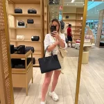 Toryburch nylon tote bag