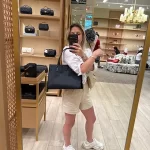 Toryburch nylon tote bag - Görsel 2